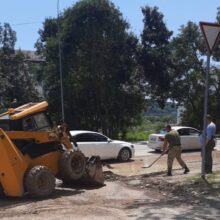 Для помощи в ликвидации последствий ЧС в Туапсинском районе власти большого Белореченска направили технику и людей