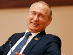 Поляки слушали речь Путина и российский гимн