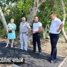 Рабочий объезд строящихся объектов провел сегодня глава города