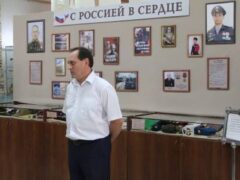 «С Россией в сердце»: в церемонии открытия новой выставки в городском музее принял участие заместитель главы Белореченска Сергей Рвачев