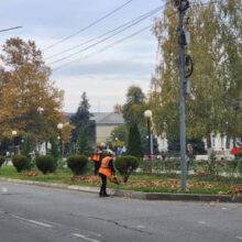 Красивые, но такие опасные: у городских служб в самом разгаре уборка осенних листьев