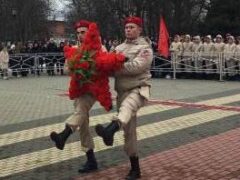 Глава Белореченска принял участие в митинге-реквиеме по случаю 81-й годовщины освобождения станицы от немецко-фашистских захватчиков