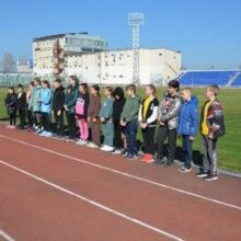 Юные спортсмены сдали нормативы ГТО на центральном стадионе Белореченска