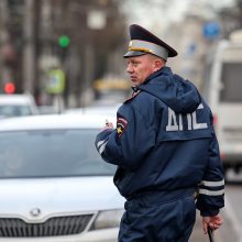 Три машины в лоб: авария на Гиагинском перекрестке