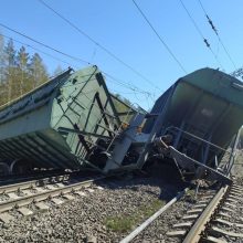 В Ростовской области с рельсов сошел грузовой поезд