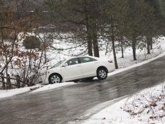 Погодные условия создают проблемы белореченским водителям. 