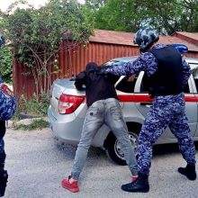 Белореченца, решившего погулять по Усть-Лабинску после дозы наркотиков, задержали росгвардейцы