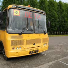 Белореченский район получил новый современный автобус для перевозки детей