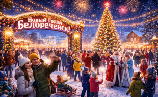Как отдыхают белореченцы в Новый год