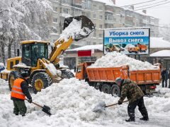 В Белореченске резко вырос спрос на уборку и вывоз снега